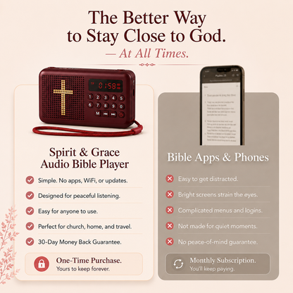 The Spirit & Grace KJV Audio Bible Player